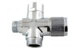 Prepínač sprchy TOP s keramickým vrškom 3/4 "x 1/2", CHRÓM
